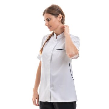 veste de cuisine femme Escal manches courtes