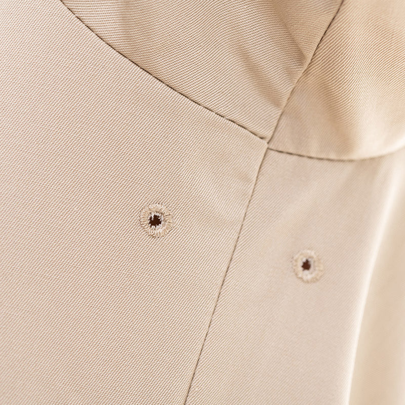 Veste de Cuisine Homme Texas Manches Courtes Beige - MANELLI