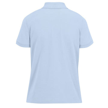Polo  bleu ciel de Service Femme Manches Courtes