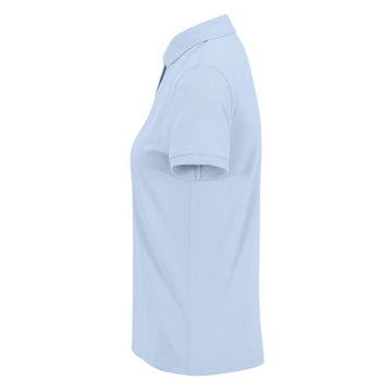 Polo  bleu ciel de Service Femme Manches Courtes