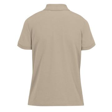 Polo beige de Service Femme Manches Courtes