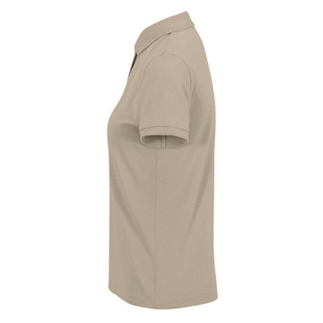 Polo beige de Service Femme Manches Courtes