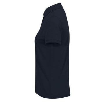 Polo bleu marine de Service Femme Manches Courtes