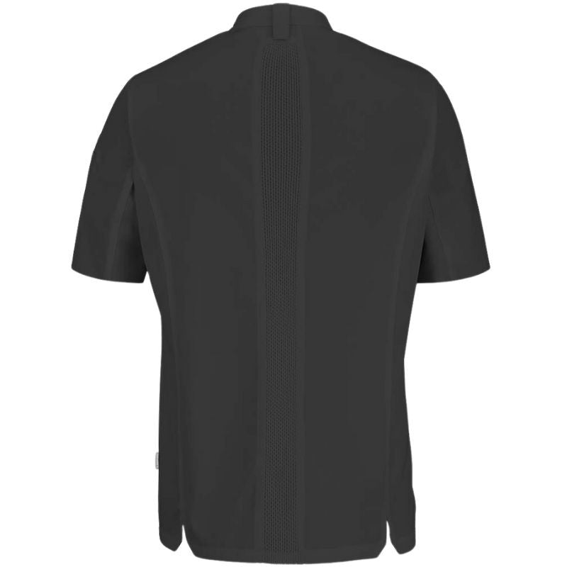 Veste de Cuisine Homme Manches Courtes noir