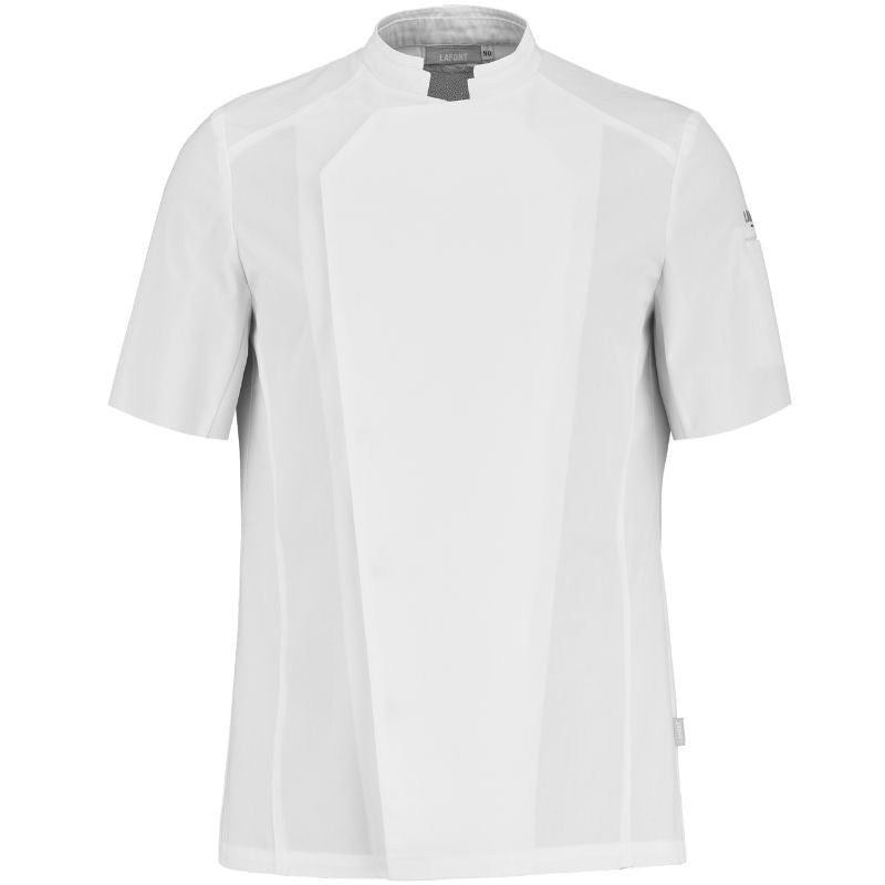 Veste de Cuisine Homme Manches Courtes blanche
