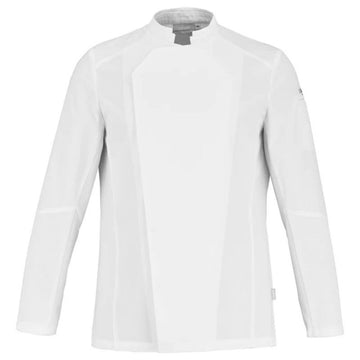 Veste de Cuisine Lemongrass2 Homme Manches Longues  blanche