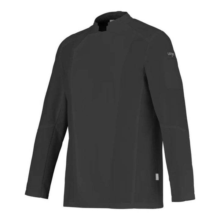 Veste de Cuisine Lemongrass2 Homme Manches Longues  noire