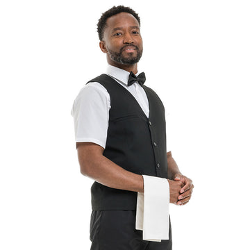 Gilet de Service Homme Noir Java