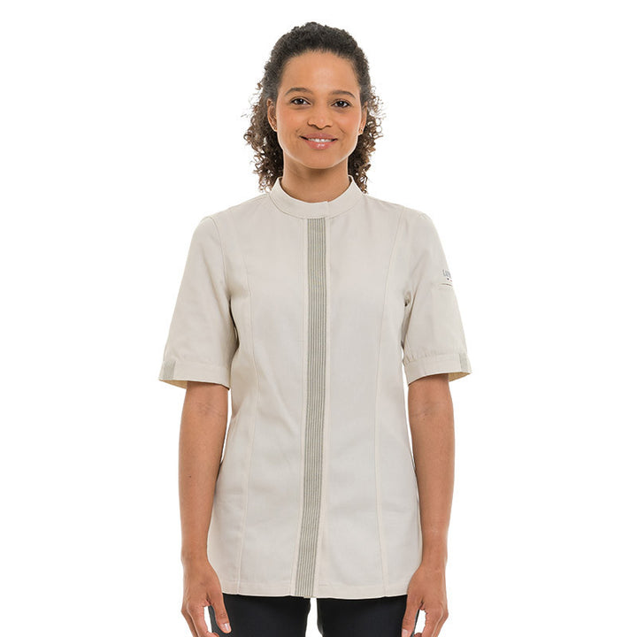 Veste de Cuisine Femme Fava Manches Courtes