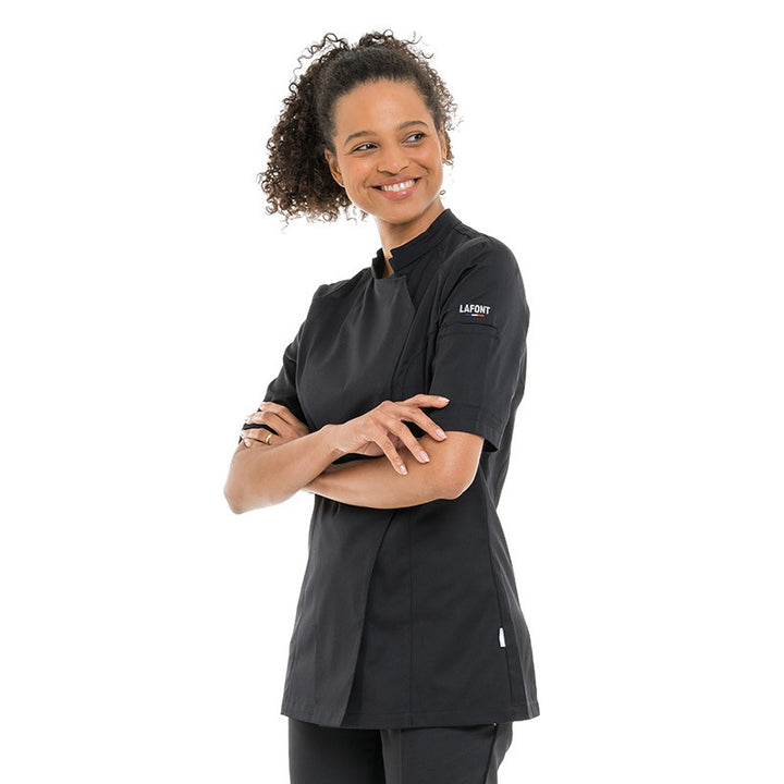 Veste de Cuisine Femme Manches Courtes Nutmeg2 - LAFONT CUISINE