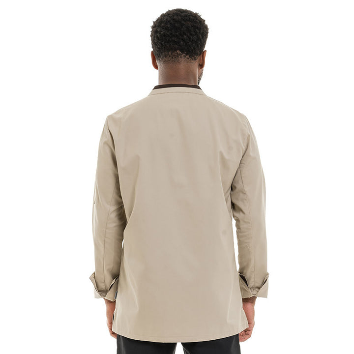 Veste de Cuisine Homme Mint Manches Longues Beige - LAFONT