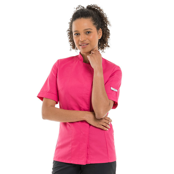 Veste de Cuisine Femme rose - MC ou ML - MANELLI