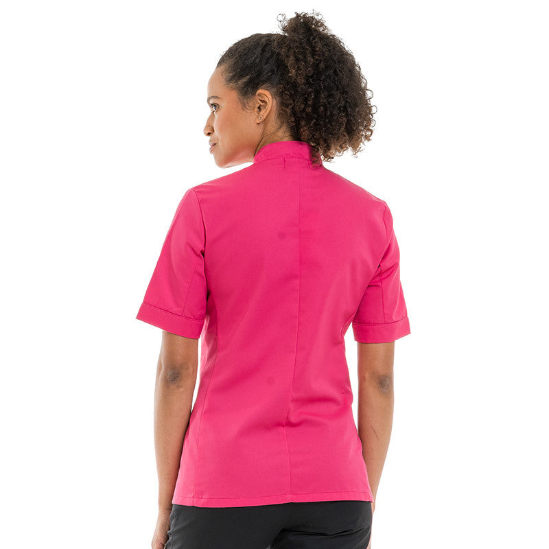 Veste de Cuisine Femme rose - MC ou ML - MANELLI