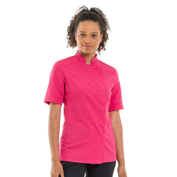 Veste de Cuisine Femme Rose Lady - MANELLI - 6