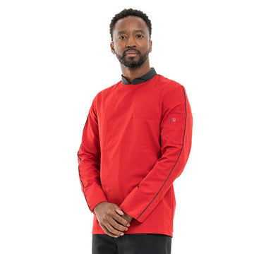 Veste de Cuisine Rouge - ROBUR