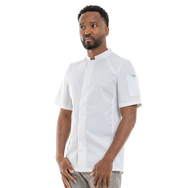 Veste de Cuisine Homme Manches Courtes Basil 2 - LAFONT CUISINE