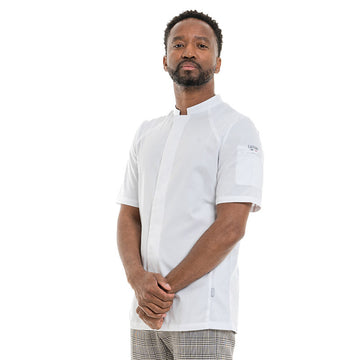 Veste de Cuisine Homme Manches Courtes Basil 2 - LAFONT CUISINE - 4