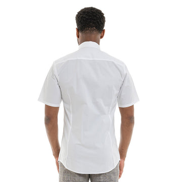 Chemise de Service Blanche Capuccino Homme Manches Courtes - LAFONT - 7