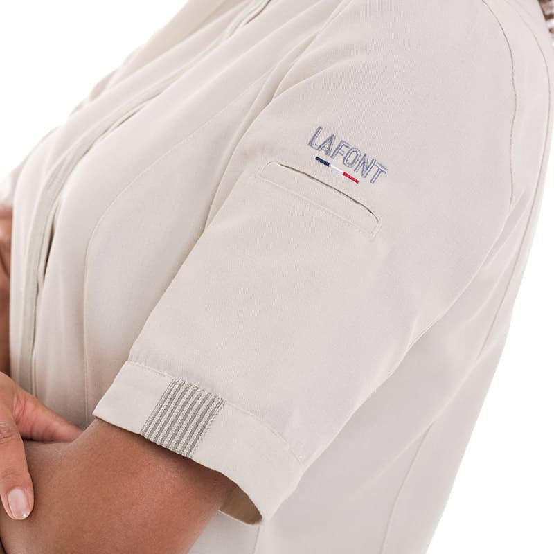 detail veste cuisine fava lafont