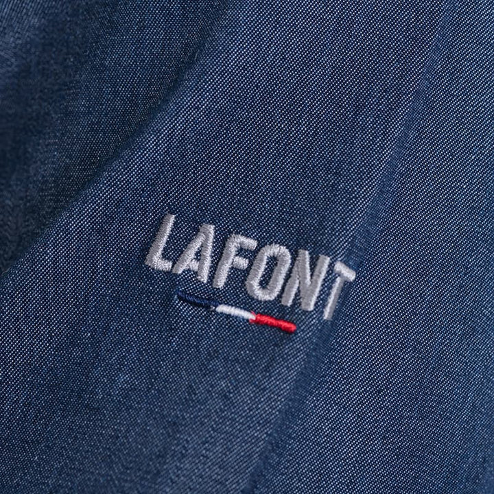 Veste de Cuisine Homme Broca Manches Longues Bleu Jean - LAFONT CUISINE