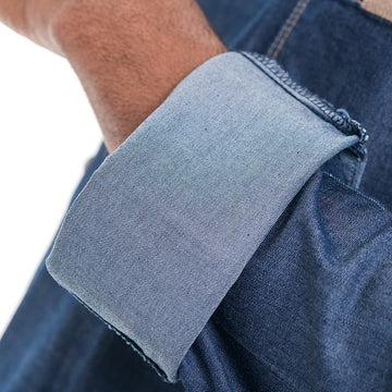 Veste de Cuisine Homme Broca Manches Longues Bleu Jean - LAFONT CUISINE - 13