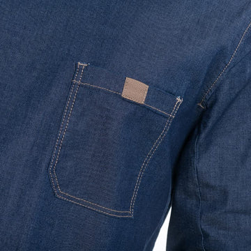 Veste de Cuisine Homme Broca Manches Longues Bleu Jean - LAFONT CUISINE - 15