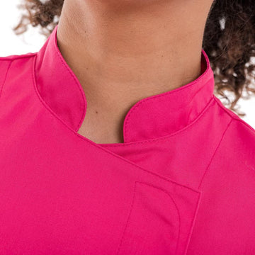 Veste de Cuisine Femme Rose Lady - MANELLI - 7