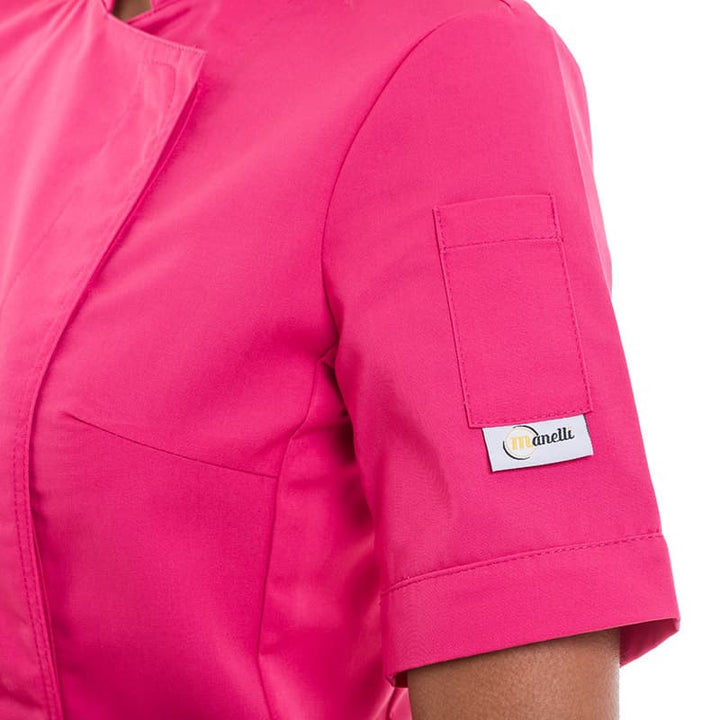 Women's Pink Chef Jacket - MANELLI