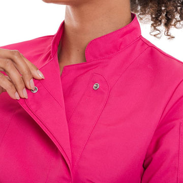 Veste de Cuisine Femme Rose Lady - MANELLI - 9