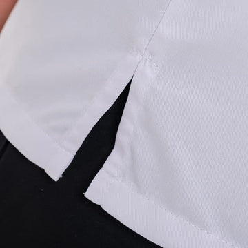 Veste de Cuisine Homme Modèle Texas Blanc - MANELLI - 14