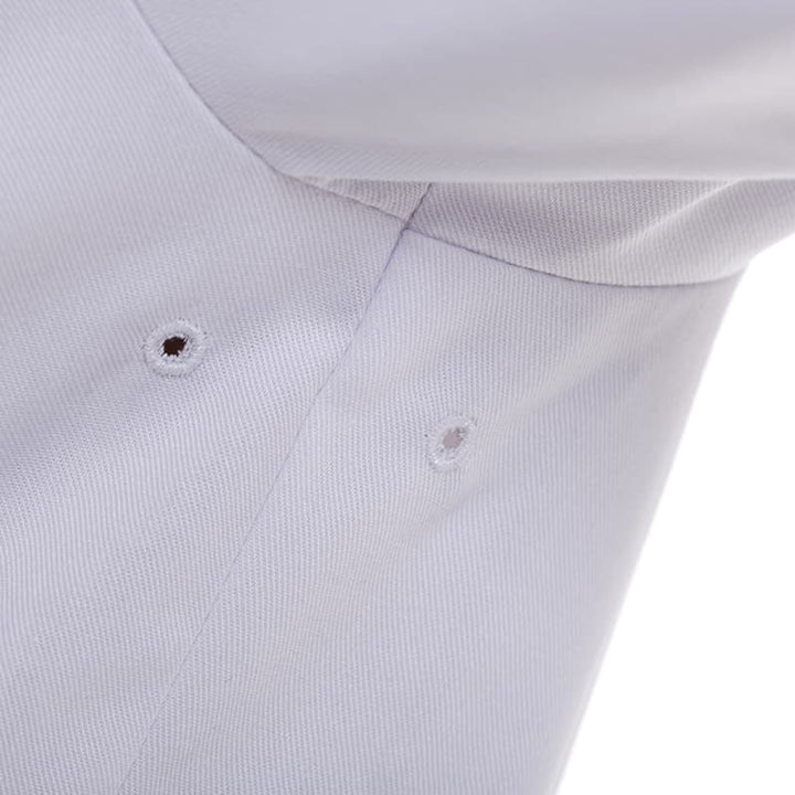 Veste de Cuisine Homme Texas Manches Courtes Blanche - MANELLI