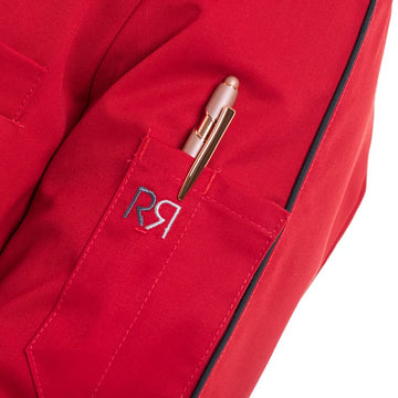 Veste de Boucher Homme Manches Longues Rouge - ROBUR - 7