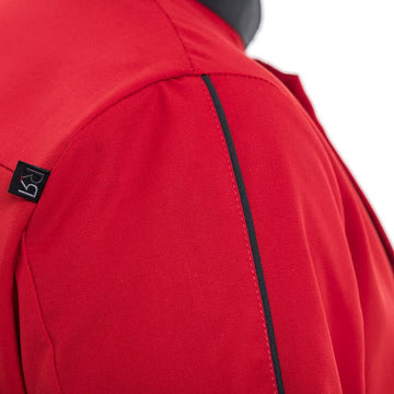 Veste de Boucher Homme Manches Longues Rouge - ROBUR - 11