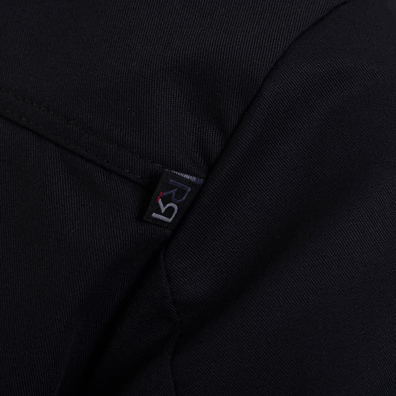Elbax Women's Long Sleeve Chef Jacket, Black - ROBUR