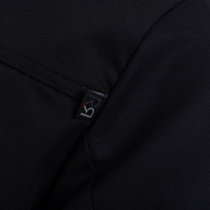 Elbax Women's Long Sleeve Chef Jacket, Black - ROBUR