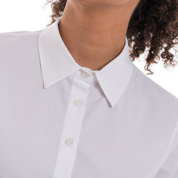 Chemisier Femme Manches Courtes Marsanne Blanc - LAFONT SERVICE - 7