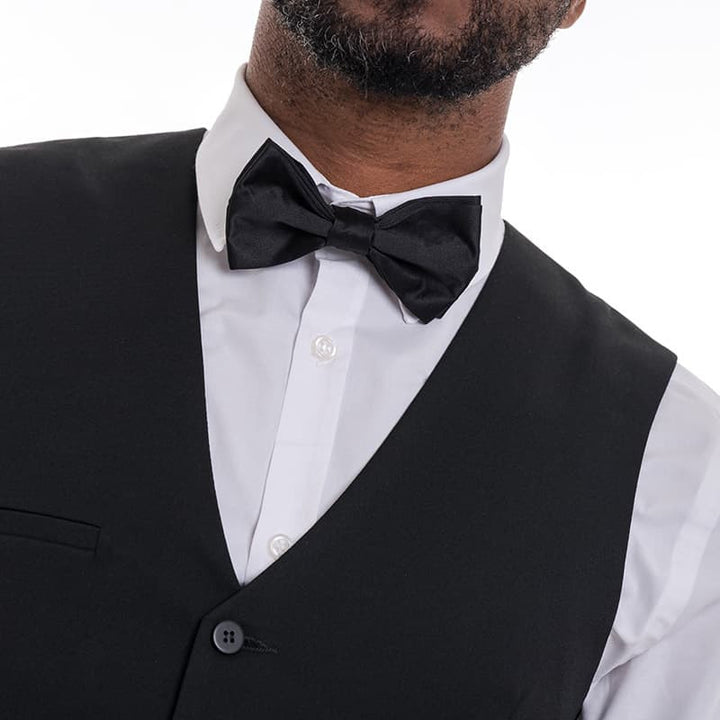 Gilet de Service Homme Noir Java - LAFONT SERVICE