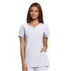 Tunique Médicale Blanche Femme Col V Courbé - GREY'S ANATOMY BY BARCO