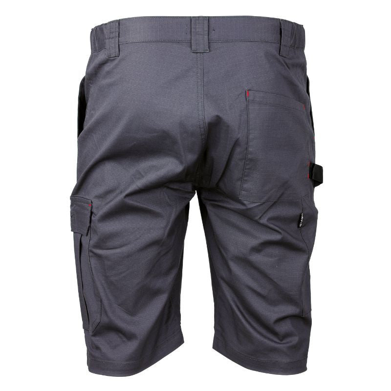 Bermuda de Travail Multipoches  gris