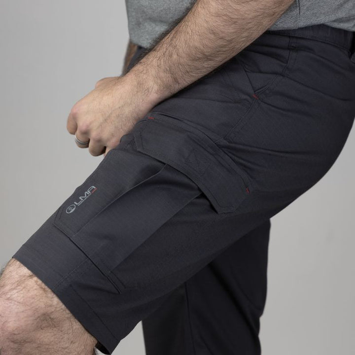 Bermuda de Travail Multipoches  gris