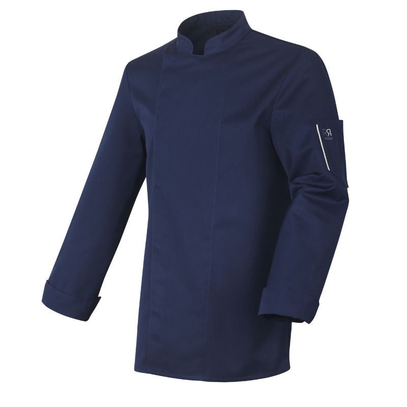 Veste de Cuisine NERO Marine Manches Longues - ROBUR