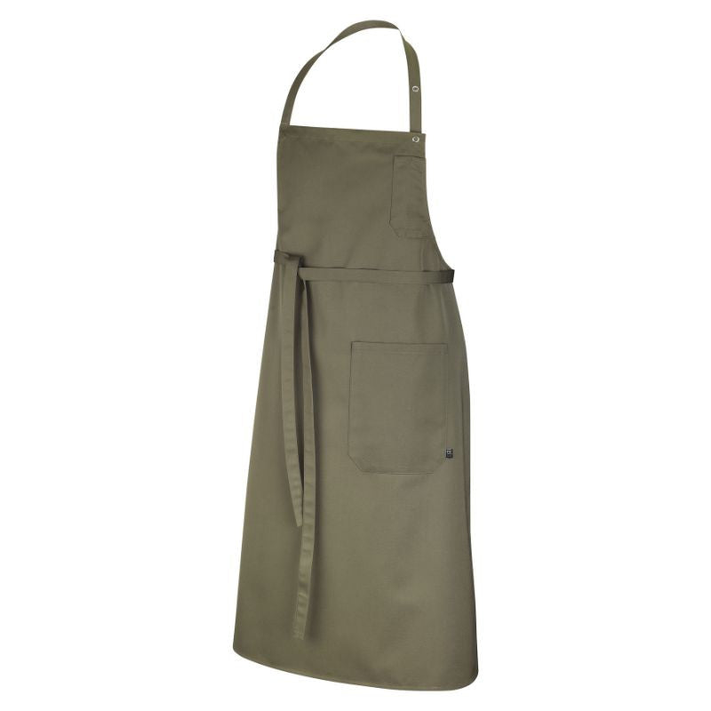 Tablier de Cuisine à Bavette Loti Kaki - ROBUR
