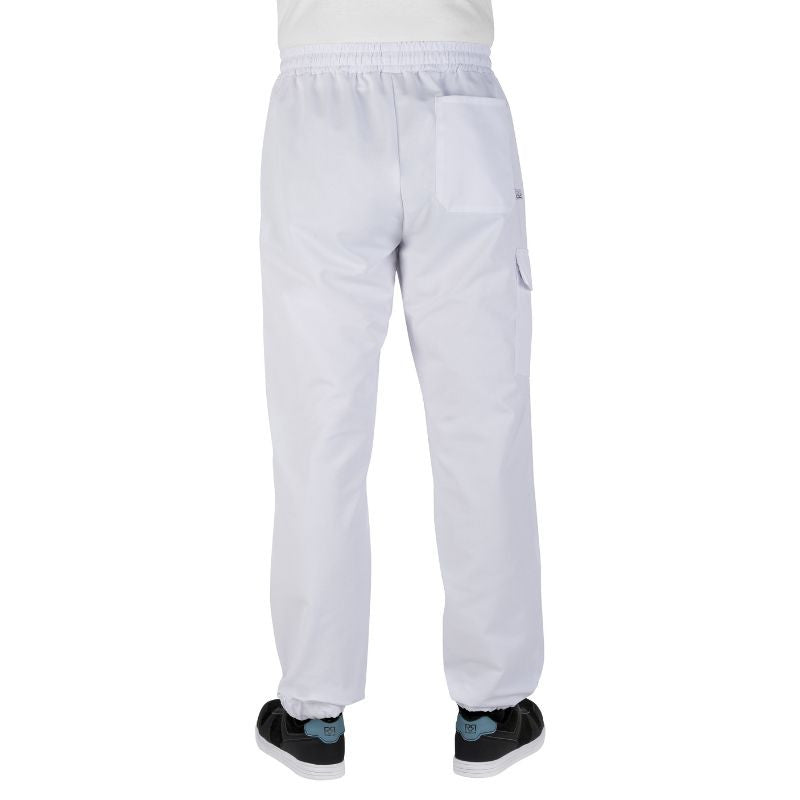 Pantalon de Cuisine Jogging Igo BLANC - ROBUR