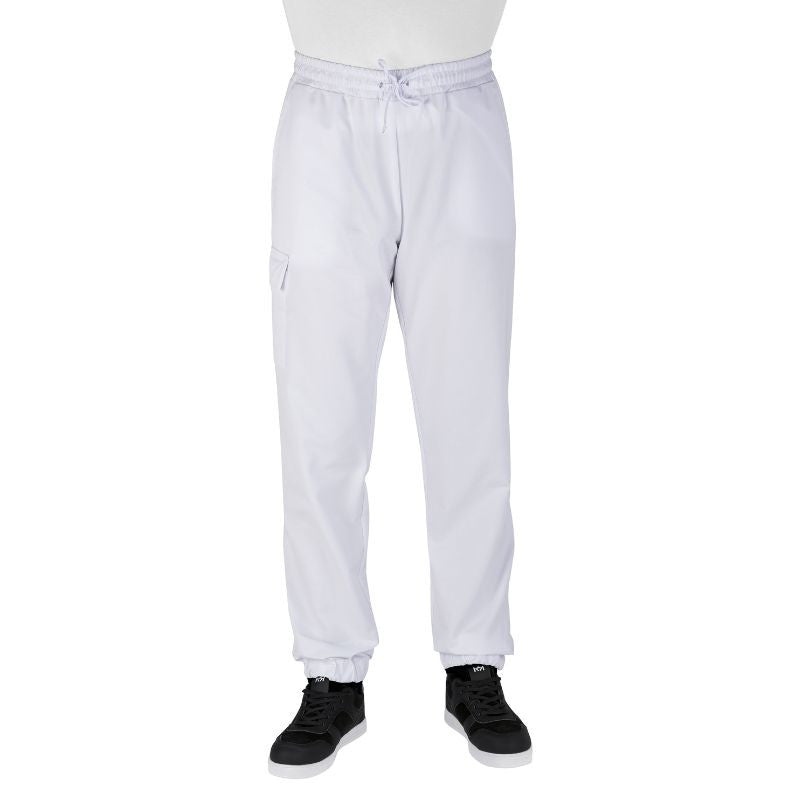 Pantalon de Cuisine Jogging Igo BLANC - ROBUR
