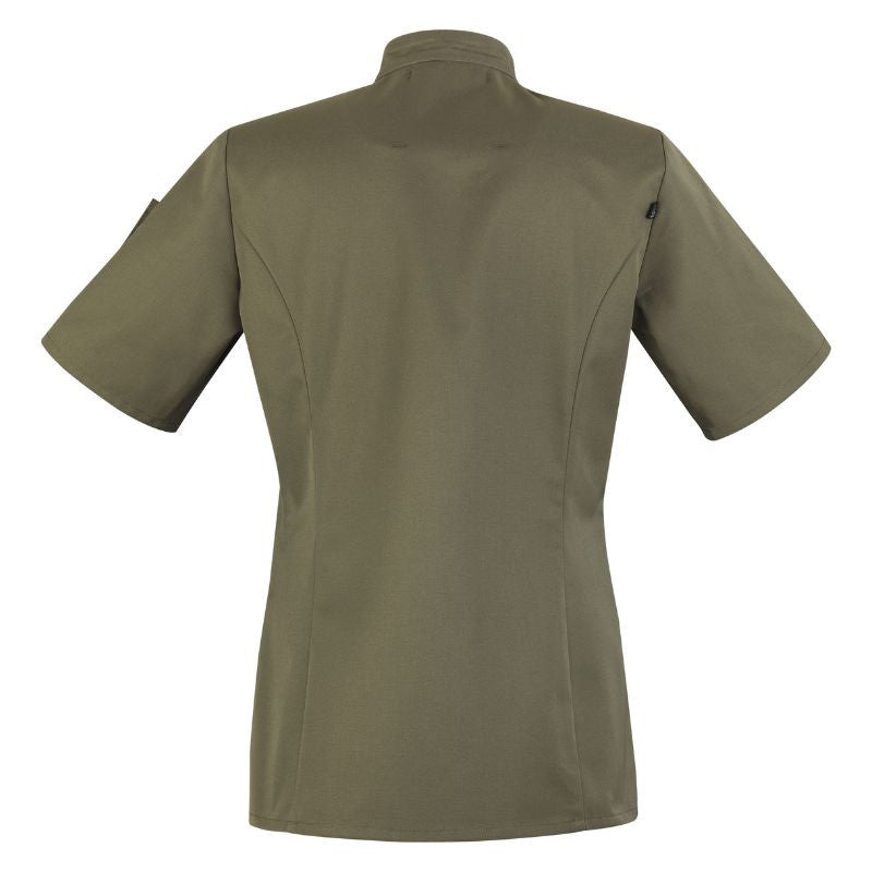 Veste de Cuisine Femme UNERA Kaki Manches Courtes - ROBUR