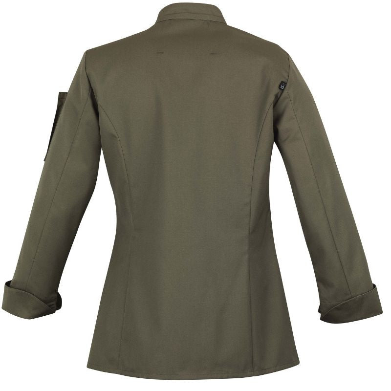 Veste de Cuisine Femme UNERA Kaki Manches Longues - ROBUR