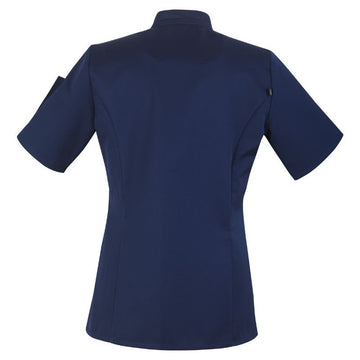 Veste de Cuisine Femme UNERA Marine Manches Courtes - ROBUR