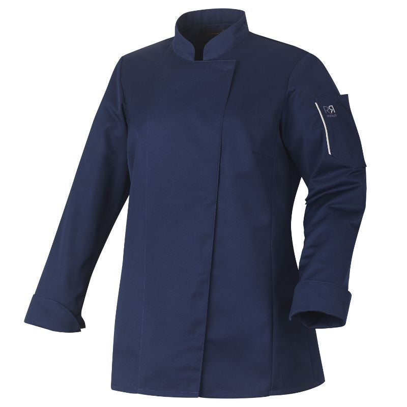 Veste de Cuisine Femme UNERA Marine Manches Longues - ROBUR