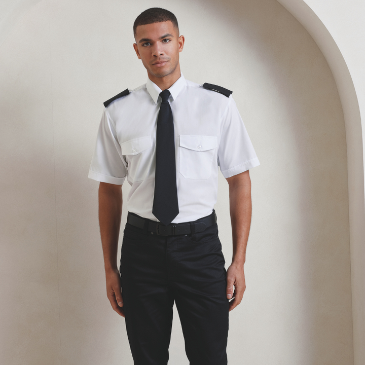 Chemise Homme Manches Courtes Pilote - PREMIER