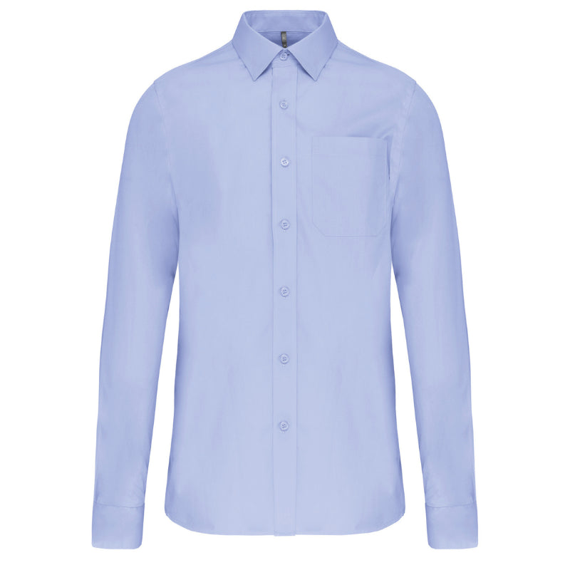 chemise de service bleu ciel